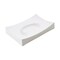 9.1"X 6.1"-Deep 1.5" Bullseye Oval in Rectangle Mold Glass Fusing